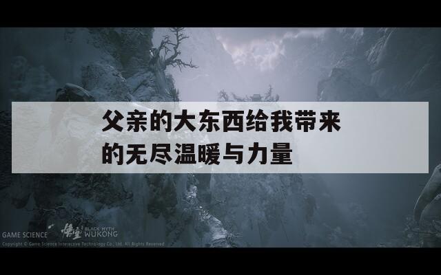 父亲的大东西给我带来的无尽温暖与力量