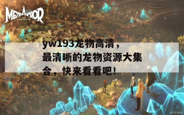 yw193龙物高清，最清晰的龙物资源大集合，快来看看吧！