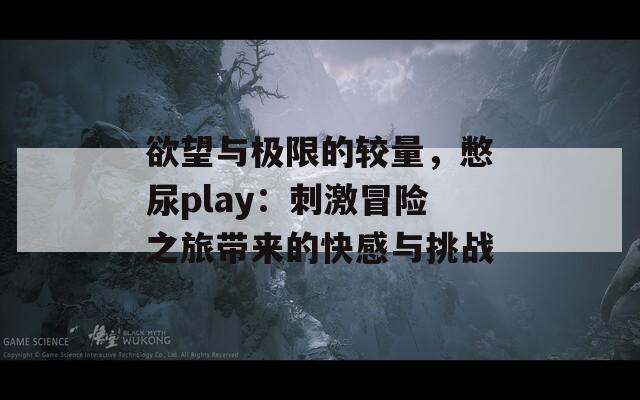 欲望与极限的较量，憋尿play：刺激冒险之旅带来的快感与挑战