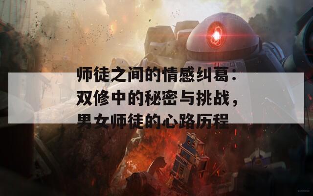 师徒之间的情感纠葛：双修中的秘密与挑战，男女师徒的心路历程