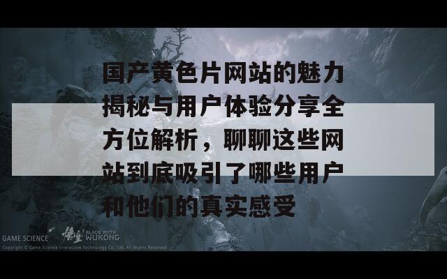 国产黄色片网站的魅力揭秘与用户体验分享全方位解析，聊聊这些网站到底吸引了哪些用户和他们的真实感受