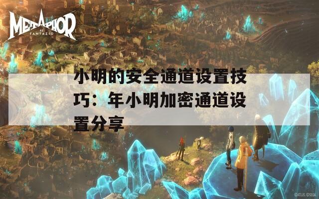 小明的安全通道设置技巧：年小明加密通道设置分享