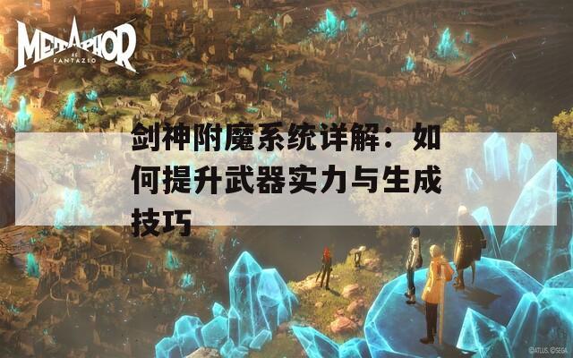 剑神附魔系统详解：如何提升武器实力与生成技巧