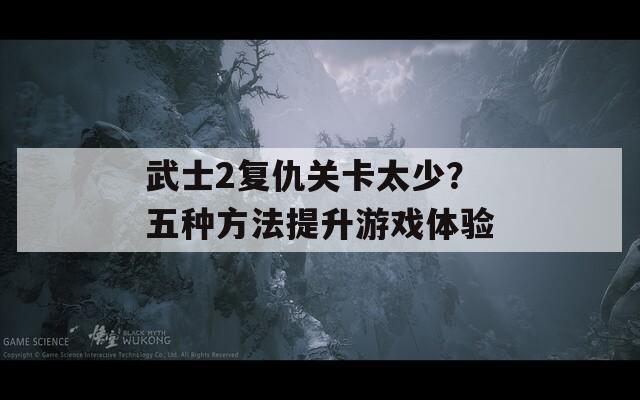 武士2复仇关卡太少？五种方法提升游戏体验