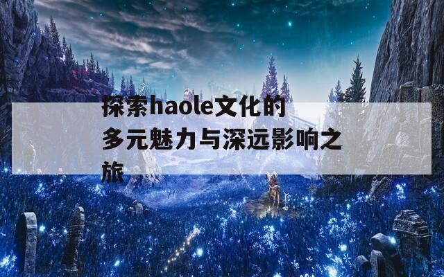 探索haole文化的多元魅力与深远影响之旅