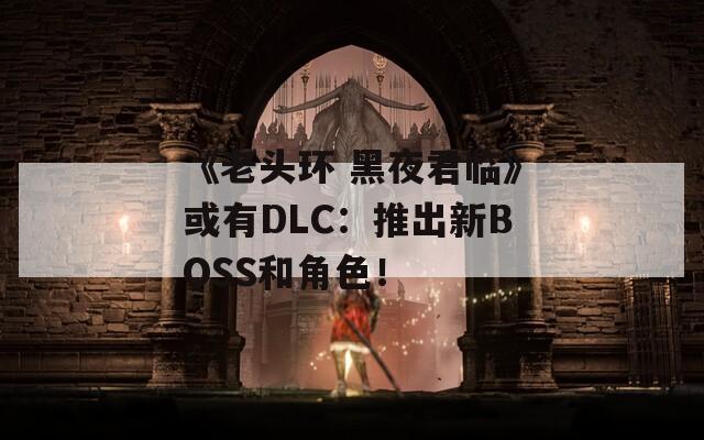 《老头环 黑夜君临》或有DLC：推出新BOSS和角色！