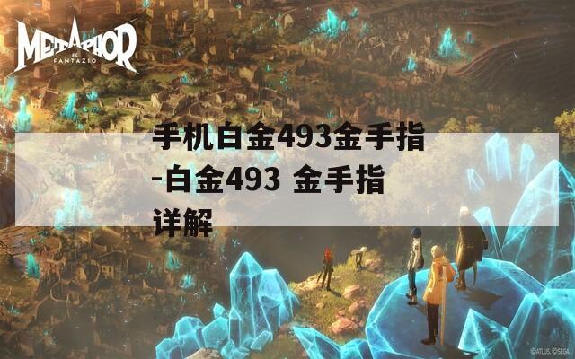 手机白金493金手指-白金493 金手指详解