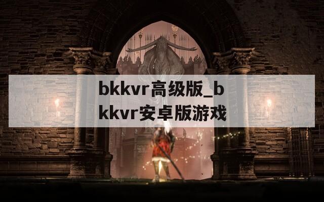 bkkvr高级版_bkkvr安卓版游戏