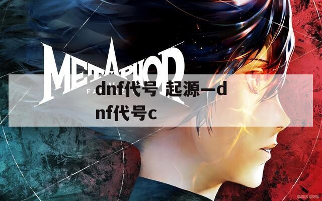 dnf代号 起源—dnf代号c