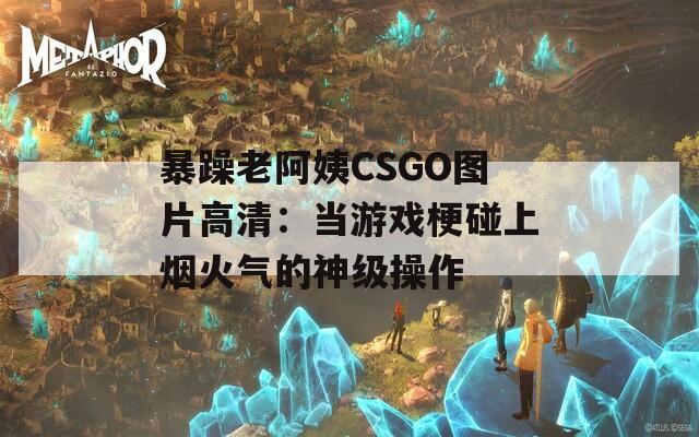 暴躁老阿姨CSGO图片高清：当游戏梗碰上烟火气的神级操作