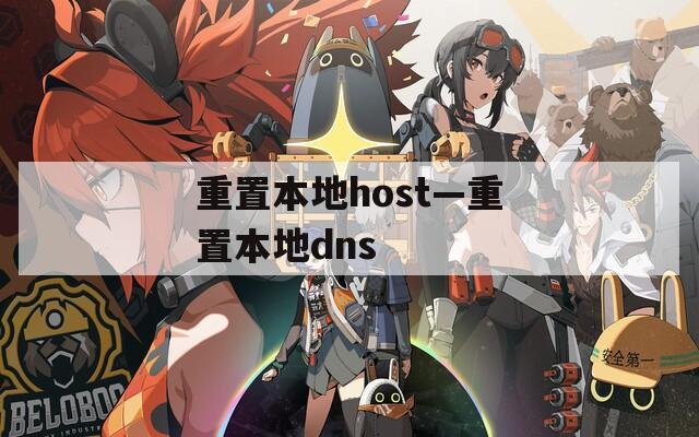 重置本地host—重置本地dns