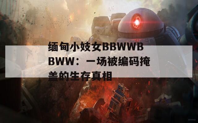 缅甸小妓女BBWWBBWW：一场被编码掩盖的生存真相